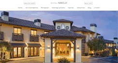 Desktop Screenshot of hotelabrego.com
